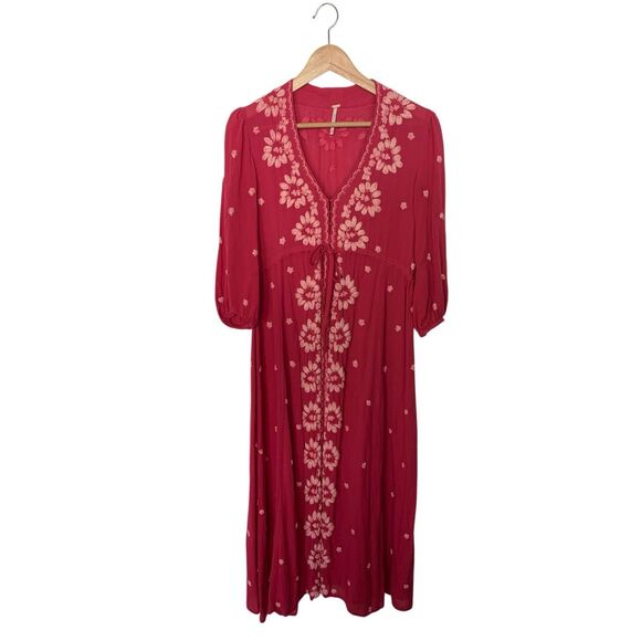 black embroidered rose dress Black Velvet Embroidered Rose Dress